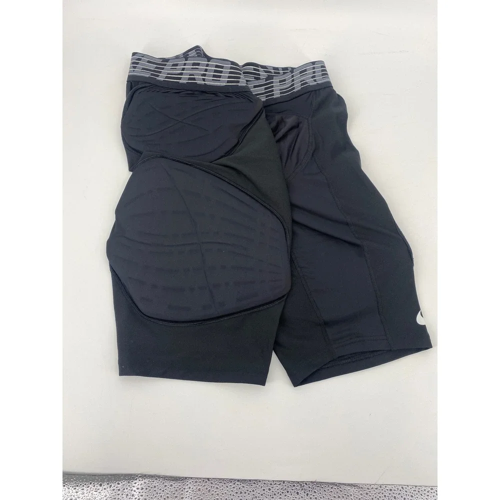 Nike Pro Hyperstrong Padded Football Shorts Mens XXL Black Impact Compression